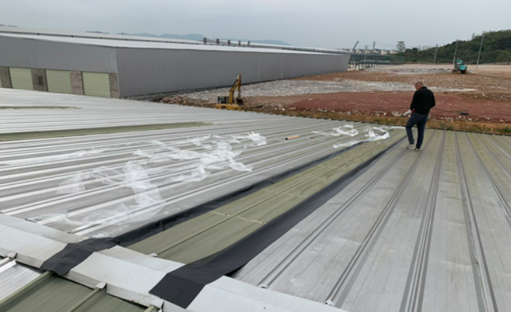 神湾镇厂房屋面防水维修案例